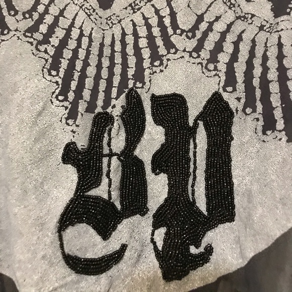 Buddhist Punk sheer Top - Picture 5 of 13